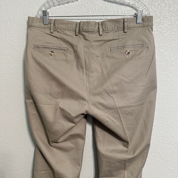 PETER MILLAR Pants Mens Size 40x36 Crown Pilot Flat Front Gray Golf Trouser - Picture 5 of 13
